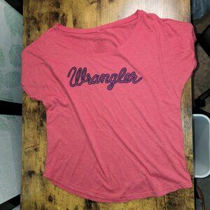 Wrangler Ladies Logo Graphic T-Shirt Large